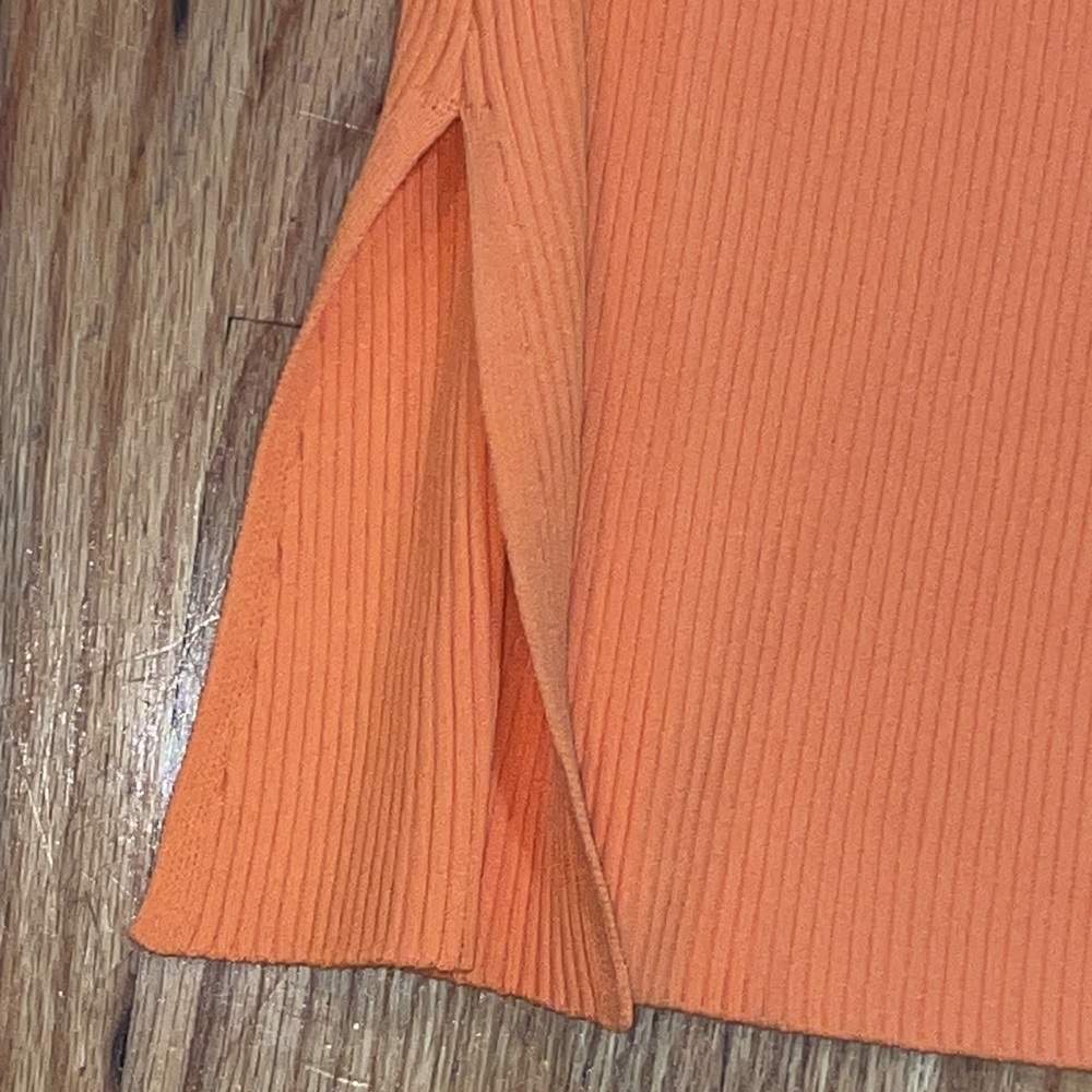 NEW Royalty Maluma Ribbed Orange Sweater Pants BIRD OF PARADISE, PLUS SIZE XXL - Picture 9 of 16